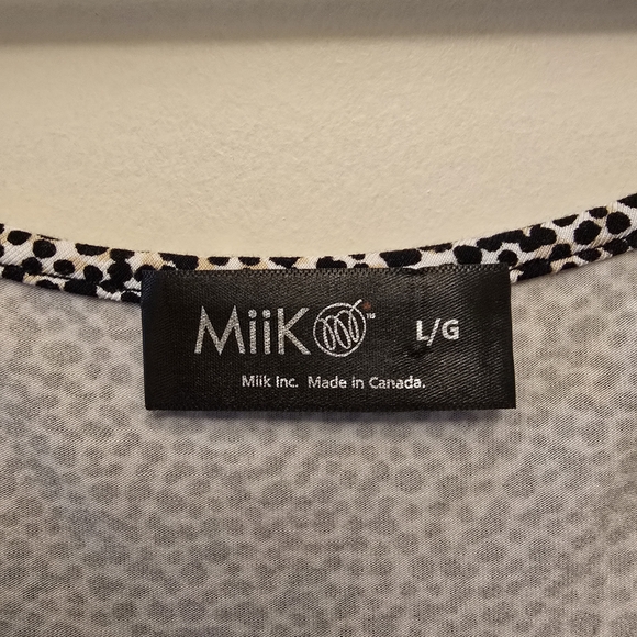 Miik - Red, Pink, Blk & Blk Dot Sleeveless Bamboo Mini Dresses With Pockets - Picture 12 of 13